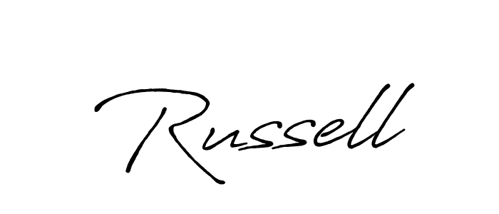 Make a beautiful signature design for name Russell. Use this online signature maker to create a handwritten signature for free. Russell signature style 7 images and pictures png