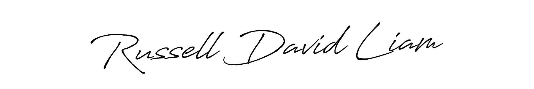 Best and Professional Signature Style for Russell David Liam. Antro_Vectra_Bolder Best Signature Style Collection. Russell David Liam signature style 7 images and pictures png