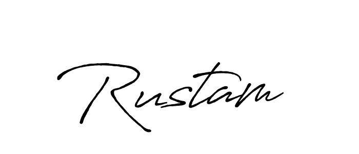 Best and Professional Signature Style for Rustam . Antro_Vectra_Bolder Best Signature Style Collection. Rustam  signature style 7 images and pictures png