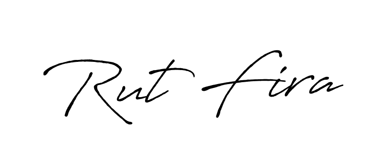 Design your own signature with our free online signature maker. With this signature software, you can create a handwritten (Antro_Vectra_Bolder) signature for name Rut Fira. Rut Fira signature style 7 images and pictures png