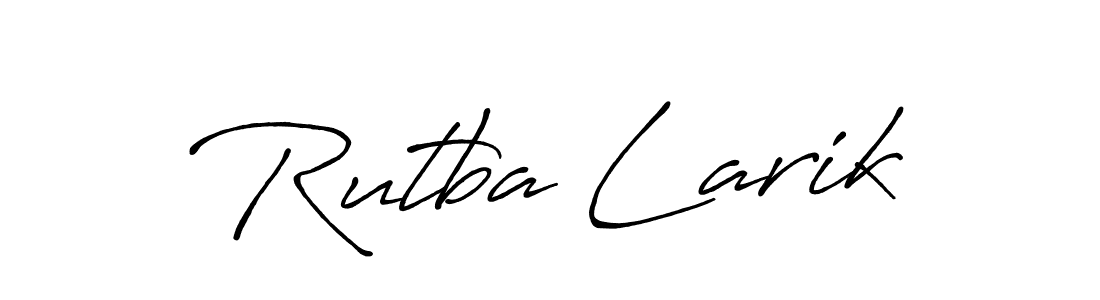Here are the top 10 professional signature styles for the name Rutba Larik. These are the best autograph styles you can use for your name. Rutba Larik signature style 7 images and pictures png