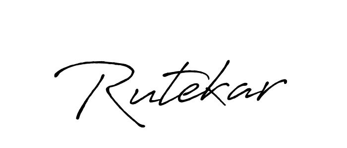 Best and Professional Signature Style for Rutekar. Antro_Vectra_Bolder Best Signature Style Collection. Rutekar signature style 7 images and pictures png