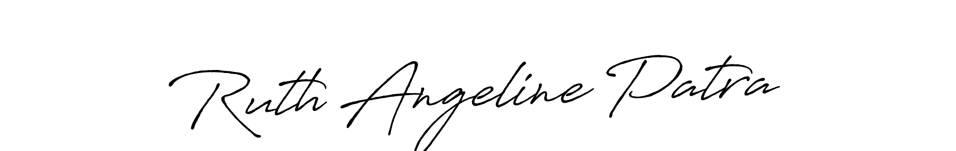 Similarly Antro_Vectra_Bolder is the best handwritten signature design. Signature creator online .You can use it as an online autograph creator for name Ruth Angeline Patra. Ruth Angeline Patra signature style 7 images and pictures png