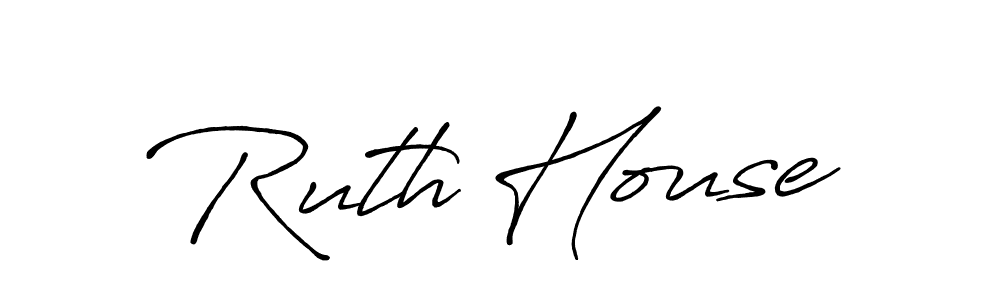 How to make Ruth House signature? Antro_Vectra_Bolder is a professional autograph style. Create handwritten signature for Ruth House name. Ruth House signature style 7 images and pictures png