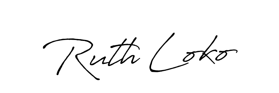 You can use this online signature creator to create a handwritten signature for the name Ruth Loko. This is the best online autograph maker. Ruth Loko signature style 7 images and pictures png