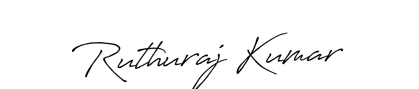 You can use this online signature creator to create a handwritten signature for the name Ruthuraj Kumar. This is the best online autograph maker. Ruthuraj Kumar signature style 7 images and pictures png