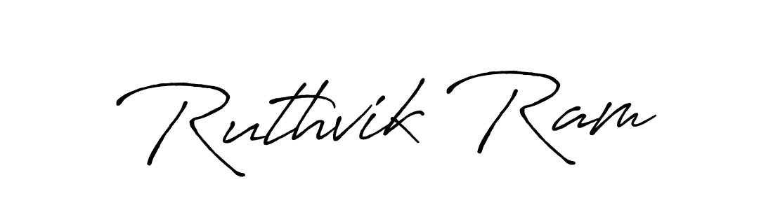 Once you've used our free online signature maker to create your best signature Antro_Vectra_Bolder style, it's time to enjoy all of the benefits that Ruthvik Ram name signing documents. Ruthvik Ram signature style 7 images and pictures png