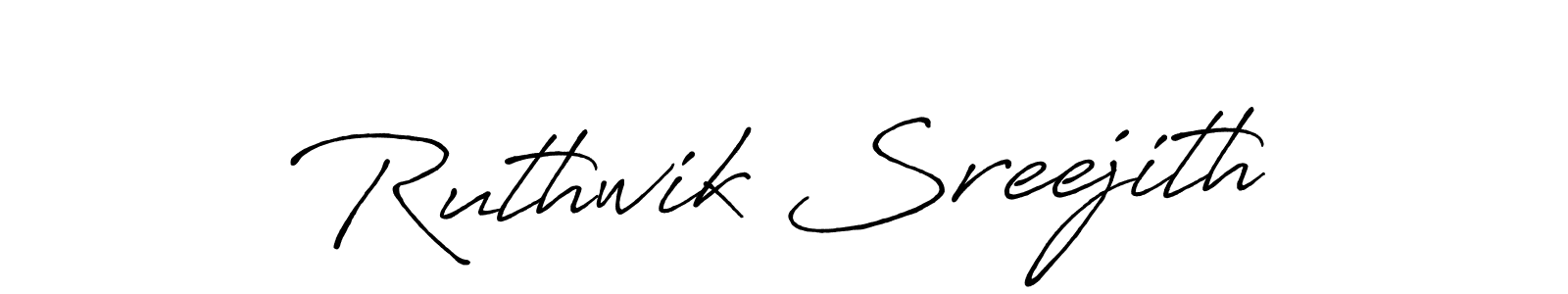 How to Draw Ruthwik Sreejith signature style? Antro_Vectra_Bolder is a latest design signature styles for name Ruthwik Sreejith. Ruthwik Sreejith signature style 7 images and pictures png