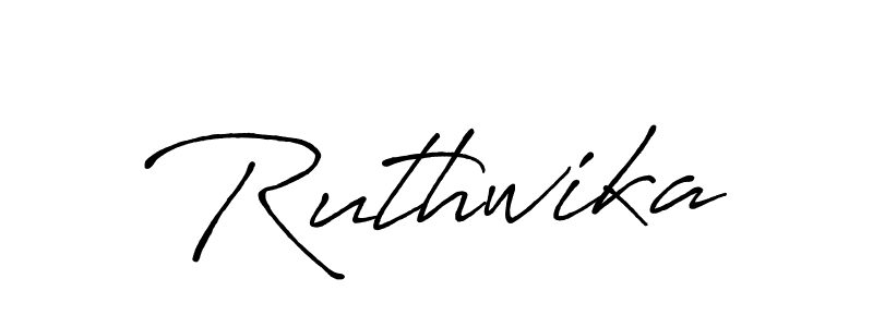 You should practise on your own different ways (Antro_Vectra_Bolder) to write your name (Ruthwika) in signature. don't let someone else do it for you. Ruthwika signature style 7 images and pictures png