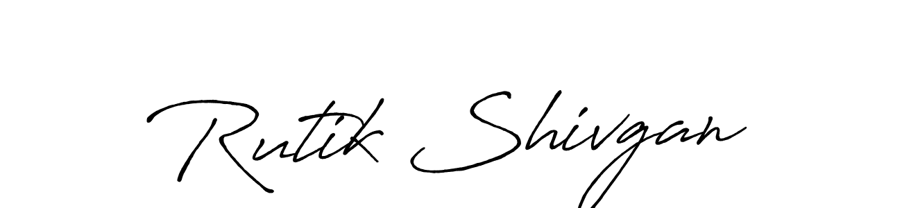 Also You can easily find your signature by using the search form. We will create Rutik Shivgan name handwritten signature images for you free of cost using Antro_Vectra_Bolder sign style. Rutik Shivgan signature style 7 images and pictures png