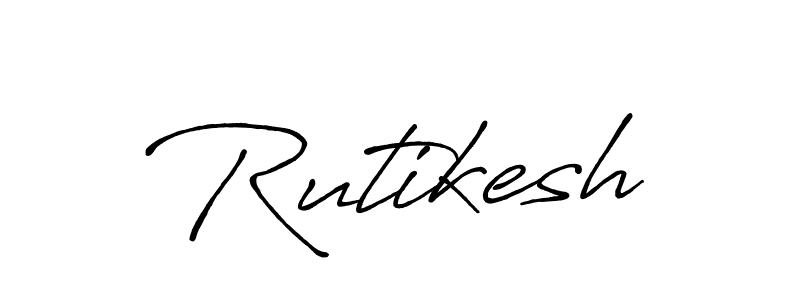 if you are searching for the best signature style for your name Rutikesh. so please give up your signature search. here we have designed multiple signature styles  using Antro_Vectra_Bolder. Rutikesh signature style 7 images and pictures png