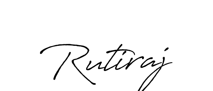 How to Draw Rutiraj signature style? Antro_Vectra_Bolder is a latest design signature styles for name Rutiraj. Rutiraj signature style 7 images and pictures png