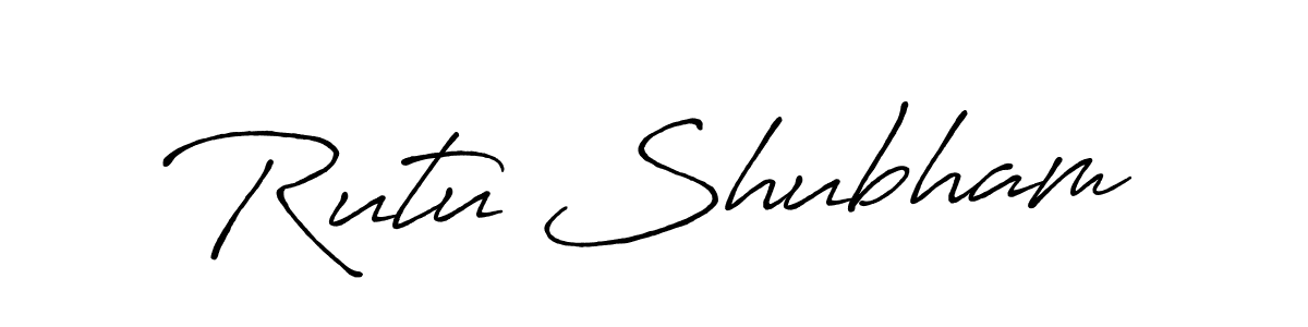 if you are searching for the best signature style for your name Rutu Shubham. so please give up your signature search. here we have designed multiple signature styles  using Antro_Vectra_Bolder. Rutu Shubham signature style 7 images and pictures png