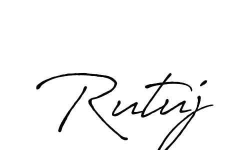 Make a short Rutuj signature style. Manage your documents anywhere anytime using Antro_Vectra_Bolder. Create and add eSignatures, submit forms, share and send files easily. Rutuj signature style 7 images and pictures png