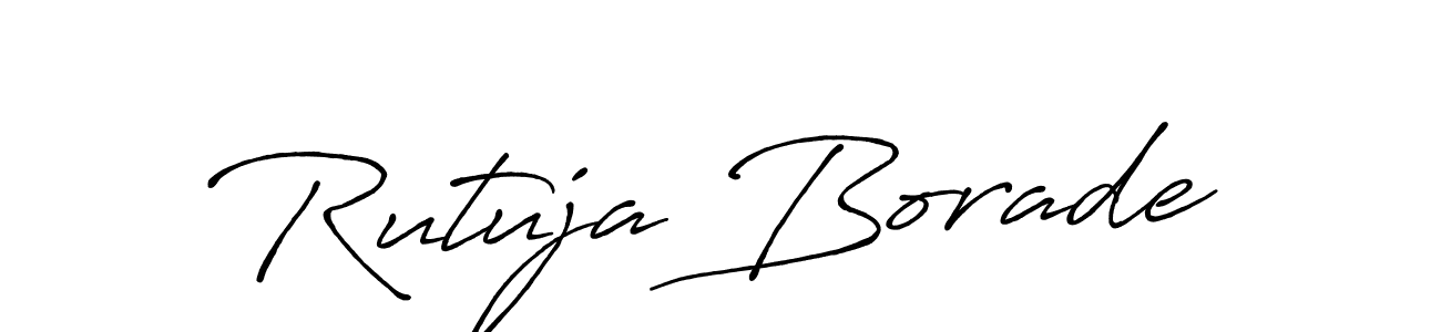 You should practise on your own different ways (Antro_Vectra_Bolder) to write your name (Rutuja Borade) in signature. don't let someone else do it for you. Rutuja Borade signature style 7 images and pictures png