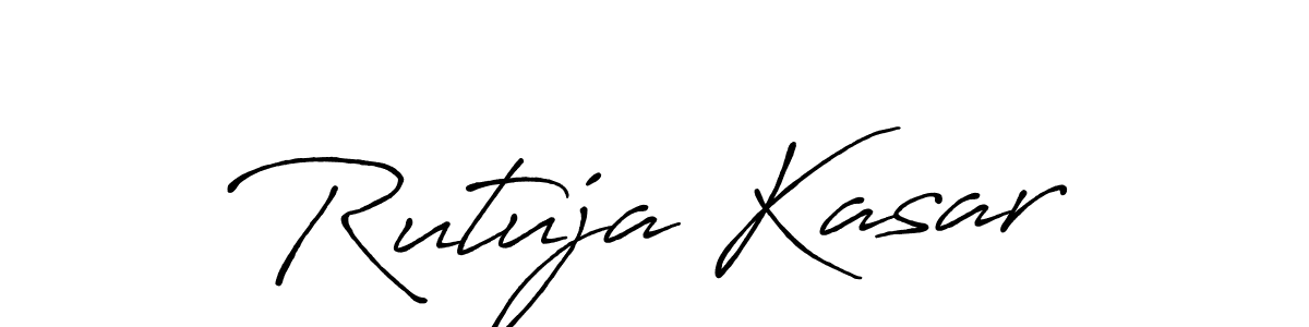 You should practise on your own different ways (Antro_Vectra_Bolder) to write your name (Rutuja Kasar) in signature. don't let someone else do it for you. Rutuja Kasar signature style 7 images and pictures png