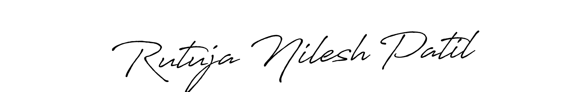 Also You can easily find your signature by using the search form. We will create Rutuja Nilesh Patil name handwritten signature images for you free of cost using Antro_Vectra_Bolder sign style. Rutuja Nilesh Patil signature style 7 images and pictures png