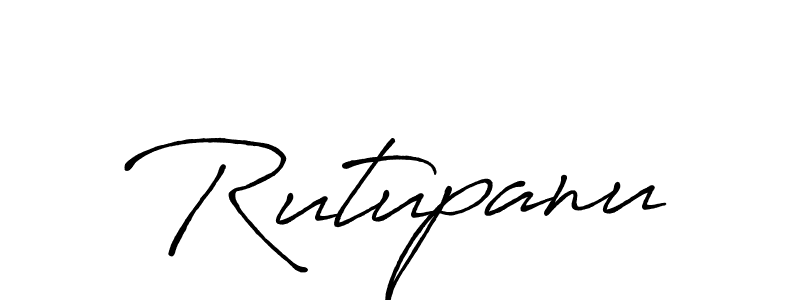 Rutupanu stylish signature style. Best Handwritten Sign (Antro_Vectra_Bolder) for my name. Handwritten Signature Collection Ideas for my name Rutupanu. Rutupanu signature style 7 images and pictures png