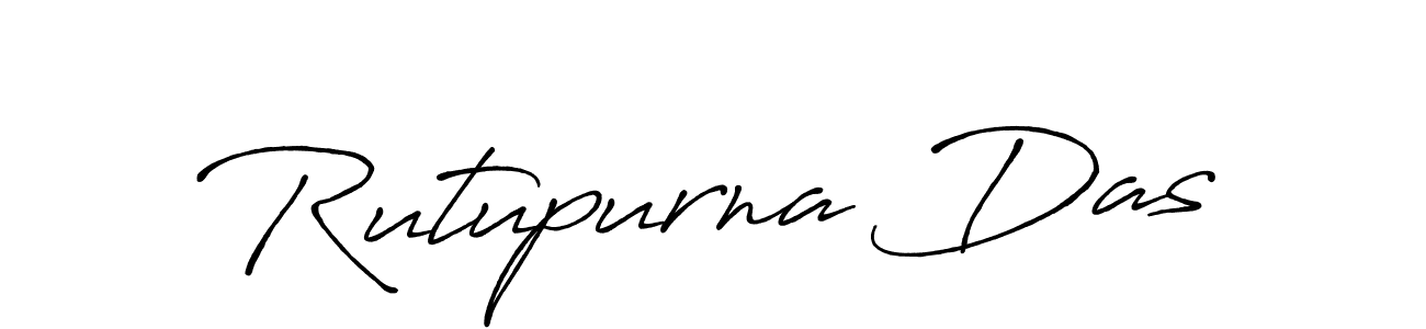 Rutupurna Das stylish signature style. Best Handwritten Sign (Antro_Vectra_Bolder) for my name. Handwritten Signature Collection Ideas for my name Rutupurna Das. Rutupurna Das signature style 7 images and pictures png