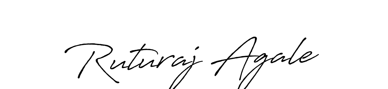Use a signature maker to create a handwritten signature online. With this signature software, you can design (Antro_Vectra_Bolder) your own signature for name Ruturaj Agale. Ruturaj Agale signature style 7 images and pictures png