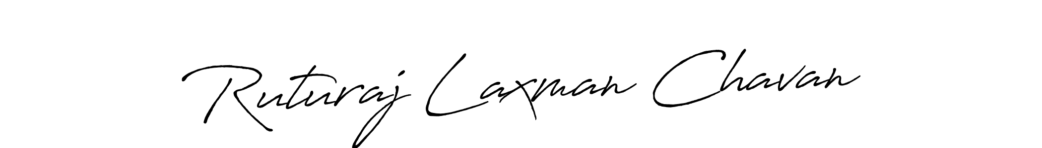 Also we have Ruturaj Laxman Chavan name is the best signature style. Create professional handwritten signature collection using Antro_Vectra_Bolder autograph style. Ruturaj Laxman Chavan signature style 7 images and pictures png