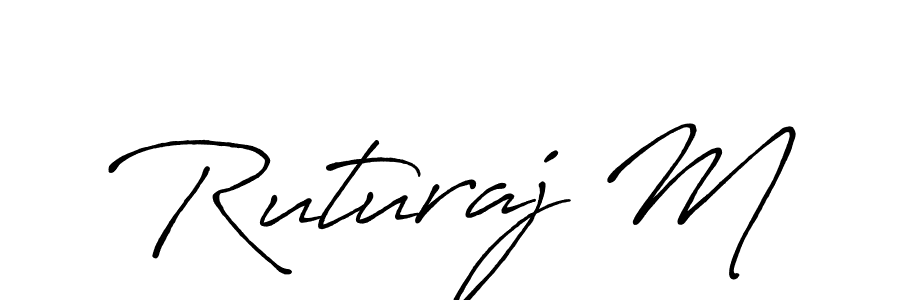 Here are the top 10 professional signature styles for the name Ruturaj M. These are the best autograph styles you can use for your name. Ruturaj M signature style 7 images and pictures png