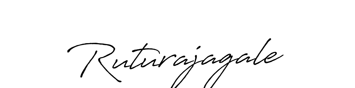 Use a signature maker to create a handwritten signature online. With this signature software, you can design (Antro_Vectra_Bolder) your own signature for name Ruturajagale. Ruturajagale signature style 7 images and pictures png