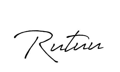 How to Draw Rutuu signature style? Antro_Vectra_Bolder is a latest design signature styles for name Rutuu. Rutuu signature style 7 images and pictures png