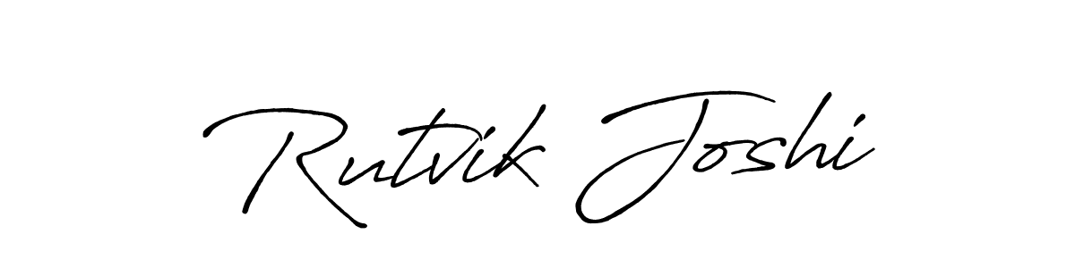 This is the best signature style for the Rutvik Joshi name. Also you like these signature font (Antro_Vectra_Bolder). Mix name signature. Rutvik Joshi signature style 7 images and pictures png