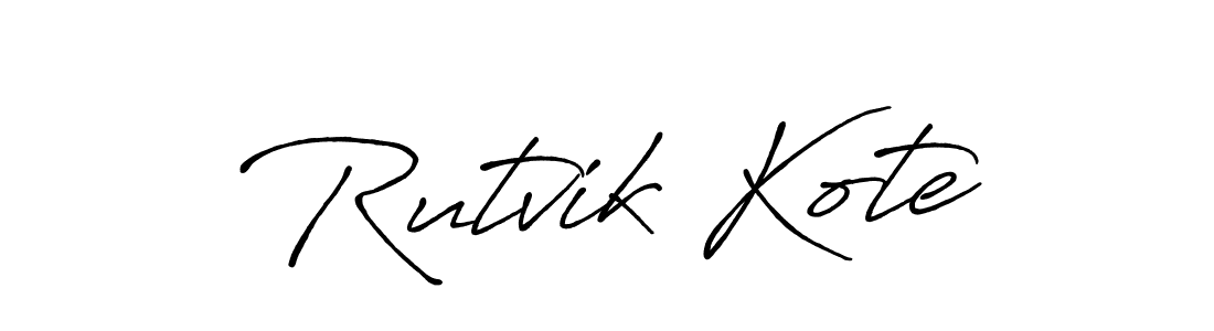 You can use this online signature creator to create a handwritten signature for the name Rutvik Kote. This is the best online autograph maker. Rutvik Kote signature style 7 images and pictures png