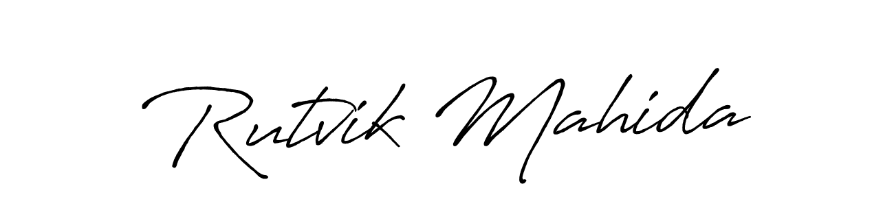 Once you've used our free online signature maker to create your best signature Antro_Vectra_Bolder style, it's time to enjoy all of the benefits that Rutvik Mahida name signing documents. Rutvik Mahida signature style 7 images and pictures png