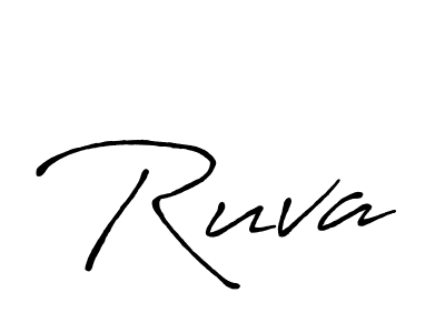 How to Draw Ruva signature style? Antro_Vectra_Bolder is a latest design signature styles for name Ruva. Ruva signature style 7 images and pictures png