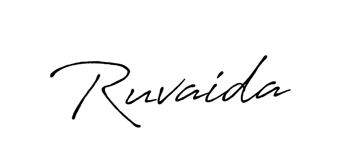 Also You can easily find your signature by using the search form. We will create Ruvaida name handwritten signature images for you free of cost using Antro_Vectra_Bolder sign style. Ruvaida signature style 7 images and pictures png