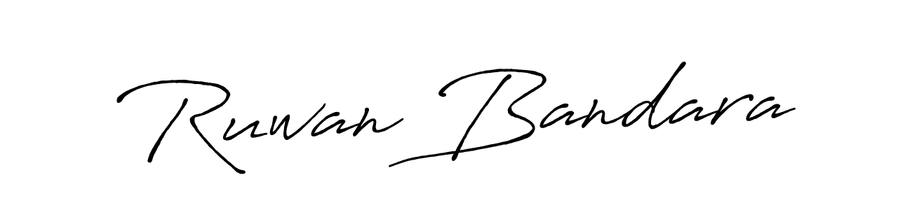 How to Draw Ruwan Bandara signature style? Antro_Vectra_Bolder is a latest design signature styles for name Ruwan Bandara. Ruwan Bandara signature style 7 images and pictures png