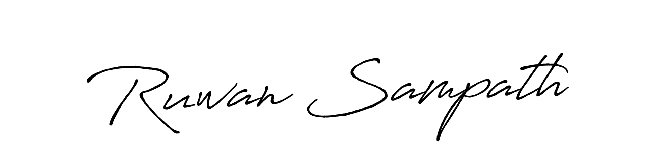 How to Draw Ruwan Sampath signature style? Antro_Vectra_Bolder is a latest design signature styles for name Ruwan Sampath. Ruwan Sampath signature style 7 images and pictures png