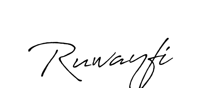 Similarly Antro_Vectra_Bolder is the best handwritten signature design. Signature creator online .You can use it as an online autograph creator for name Ruwayfi. Ruwayfi signature style 7 images and pictures png