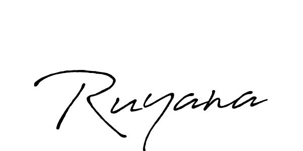 You can use this online signature creator to create a handwritten signature for the name Ruyana. This is the best online autograph maker. Ruyana signature style 7 images and pictures png