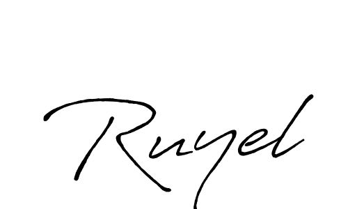 Antro_Vectra_Bolder is a professional signature style that is perfect for those who want to add a touch of class to their signature. It is also a great choice for those who want to make their signature more unique. Get Ruyel name to fancy signature for free. Ruyel signature style 7 images and pictures png