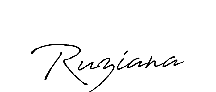 Best and Professional Signature Style for Ruziana. Antro_Vectra_Bolder Best Signature Style Collection. Ruziana signature style 7 images and pictures png