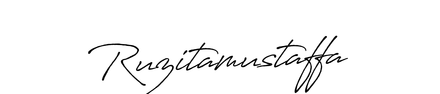 Similarly Antro_Vectra_Bolder is the best handwritten signature design. Signature creator online .You can use it as an online autograph creator for name Ruzitamustaffa. Ruzitamustaffa signature style 7 images and pictures png