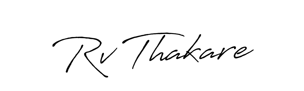 How to Draw Rv Thakare signature style? Antro_Vectra_Bolder is a latest design signature styles for name Rv Thakare. Rv Thakare signature style 7 images and pictures png