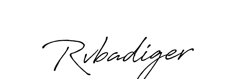 Create a beautiful signature design for name Rvbadiger. With this signature (Antro_Vectra_Bolder) fonts, you can make a handwritten signature for free. Rvbadiger signature style 7 images and pictures png