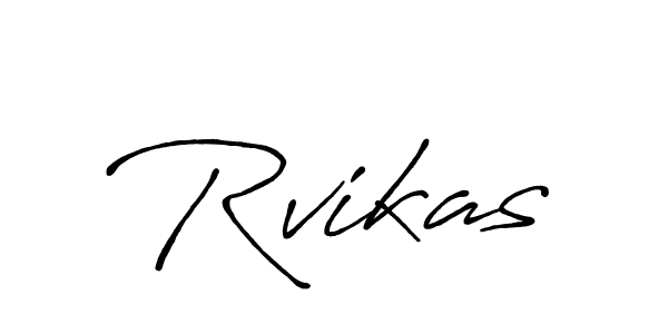 Once you've used our free online signature maker to create your best signature Antro_Vectra_Bolder style, it's time to enjoy all of the benefits that Rvikas name signing documents. Rvikas signature style 7 images and pictures png