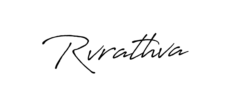 Rvrathva stylish signature style. Best Handwritten Sign (Antro_Vectra_Bolder) for my name. Handwritten Signature Collection Ideas for my name Rvrathva. Rvrathva signature style 7 images and pictures png