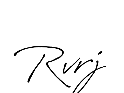 if you are searching for the best signature style for your name Rvrj. so please give up your signature search. here we have designed multiple signature styles  using Antro_Vectra_Bolder. Rvrj signature style 7 images and pictures png