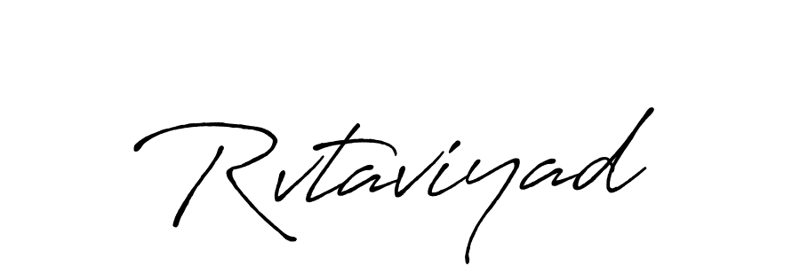 Make a beautiful signature design for name Rvtaviyad. Use this online signature maker to create a handwritten signature for free. Rvtaviyad signature style 7 images and pictures png