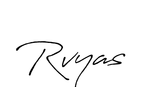 How to Draw Rvyas signature style? Antro_Vectra_Bolder is a latest design signature styles for name Rvyas. Rvyas signature style 7 images and pictures png