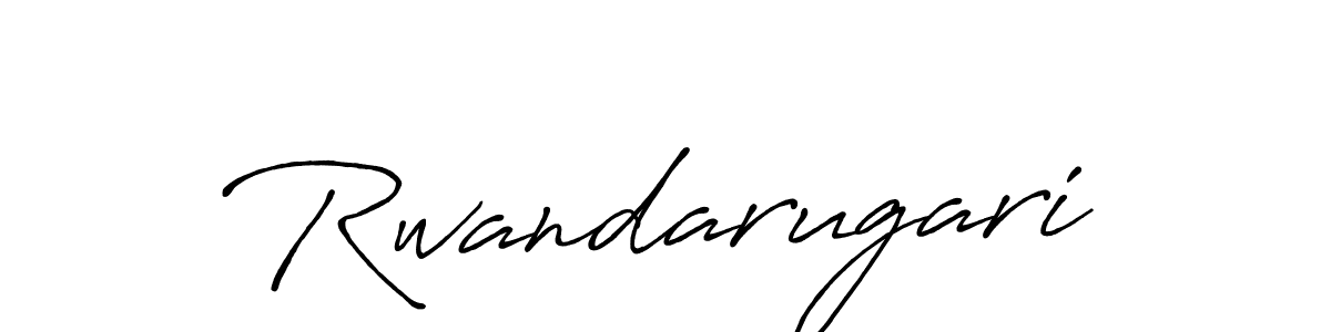 Similarly Antro_Vectra_Bolder is the best handwritten signature design. Signature creator online .You can use it as an online autograph creator for name Rwandarugari. Rwandarugari signature style 7 images and pictures png