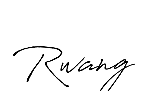 Also we have Rwang name is the best signature style. Create professional handwritten signature collection using Antro_Vectra_Bolder autograph style. Rwang signature style 7 images and pictures png