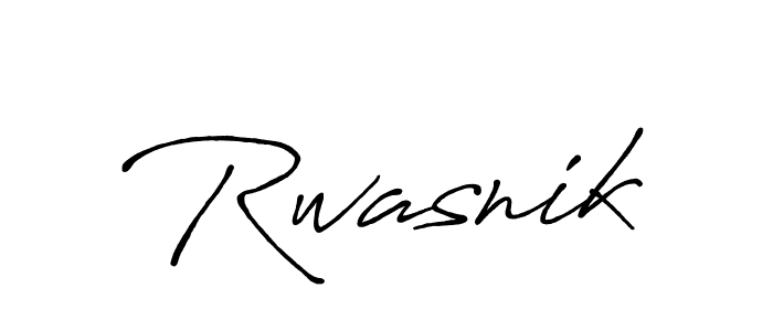 Similarly Antro_Vectra_Bolder is the best handwritten signature design. Signature creator online .You can use it as an online autograph creator for name Rwasnik. Rwasnik signature style 7 images and pictures png